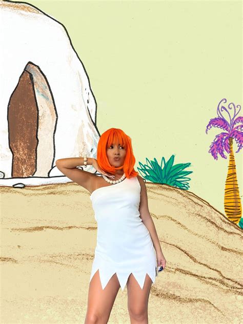 Wilma Flintstone Costume the Flintstones Costume Flintstones - Etsy