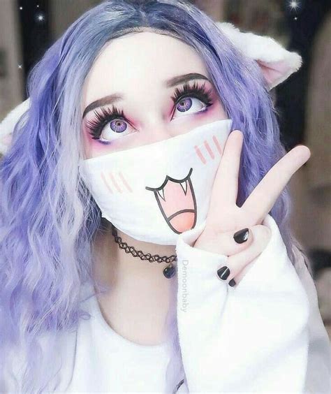 Kawaii Cute Anime Girl Makeup - Anime Wallpaper HD