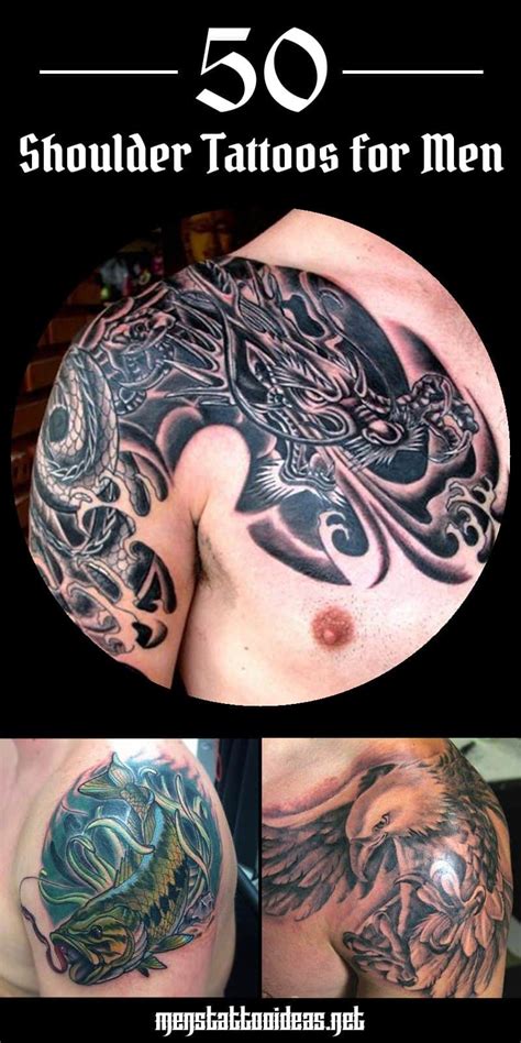 Shoulder Tattoos For Men - Designs on Shoulder for Guys