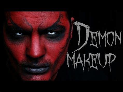 Demon Makeup | Halloween Makeup Tutorial - YouTube | Haunt Face ...