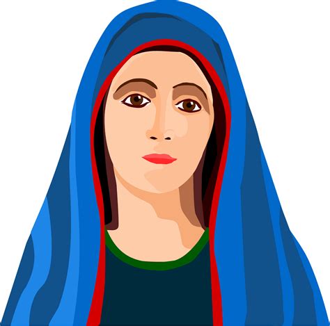 Maria Clipart - Mary Nativity Clipart, HD Png Download - vhv - Clip Art