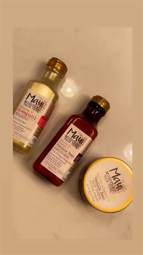 maui hair care🤍 | Paraben free products, Moisturizer, Moisturizing shampoo