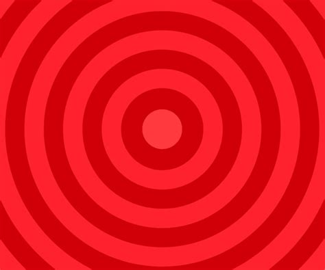 premium vector red circles background color