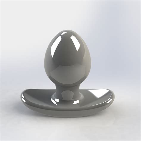 STL file FIBONACCI BUTT PLUG ( PACK OF 3)(Curved Bottom) 🔌・3D printer