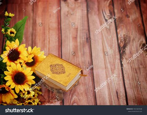 Holy Quran Wood Background Stock Photo 1951007038 | Shutterstock