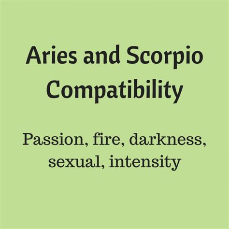 12 Quotes about SCORPIO - ARIES Relationships | Scorpio Quotes