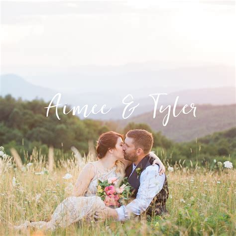 Aimee & Tyler's magical mountaintop elopement - Asheville Maternity