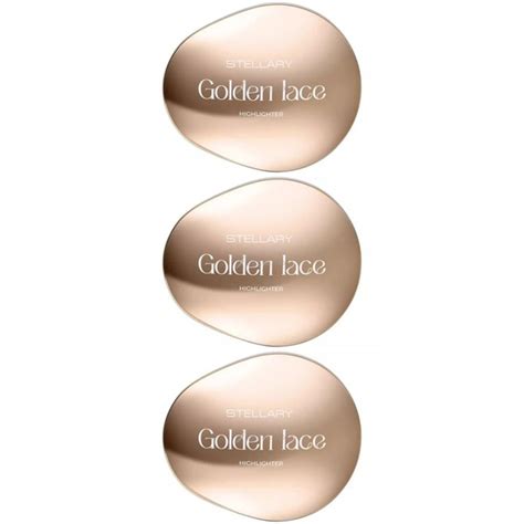 Stellary Хайлайтер Golden Lace collection муссовый тон 01, 5,5г, 3 шт ...
