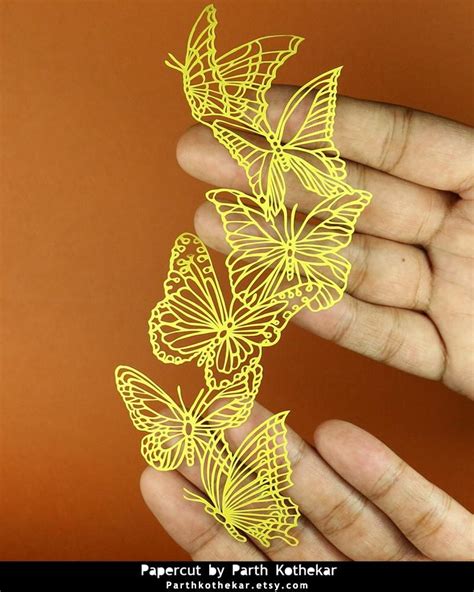 Papercut - Craft - Papercutting - Butterfly - Art by ParthKothekar on ...