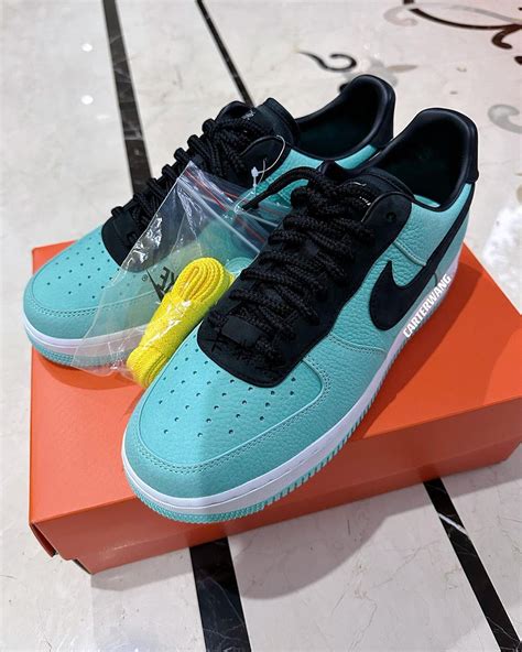 Tiffany And Co Nike Air Force 1 Low Sample | SneakerNews.com