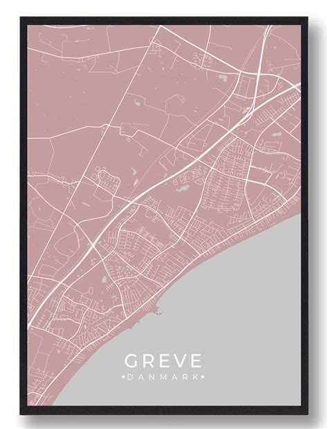 Greve plakat - lyserød | Stort udvalg af plakater | Topscore på Trustpilot