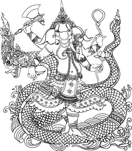 svg hinduism religion elephant god  svg image icon svg silh