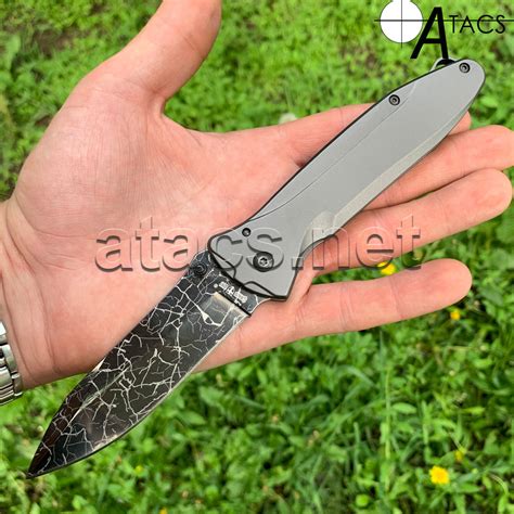 Складной Туристический Нож с Необычным Зеркальным Клинком — Купить ...