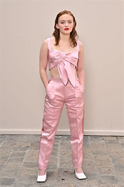 SADIE SINK at Ashi Studio Haute Couture Fall/Winter 2024-2025 Show in