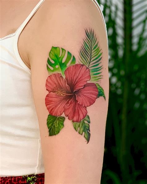 46 Hibiscus Tattoo Ideas - Hawaiian Flower Tattoo Designs with Meanings
