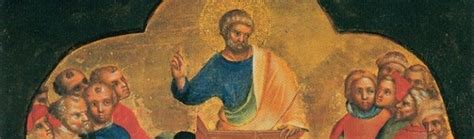 peter preaching  st brendans anglican church