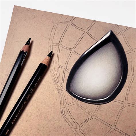 Spider-Man Drawing in Colored Pencils :: Behance