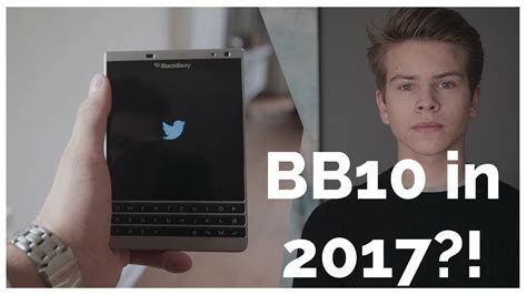 Using BB10 in 2017 Announcement! - YouTube