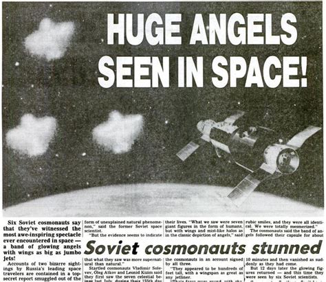 World Of UFO: Angels Visit Russian Space Station 2013