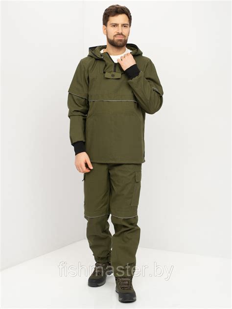 Костюм летний HUNTSMAN Антигнус-Люкс цвет Хаки ткань 100% х/б: продажа ...