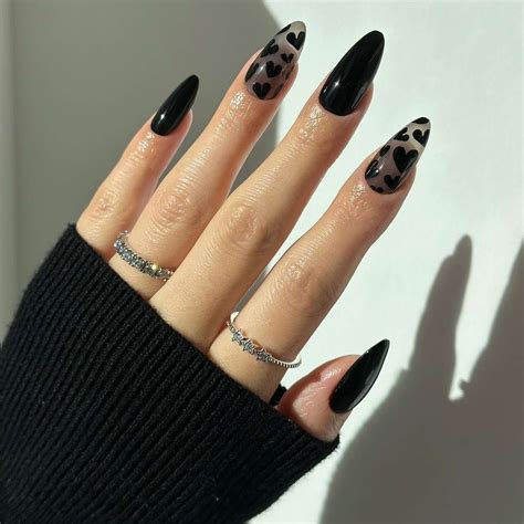 15 Sheer Black Nail Ideas That Are Sultry and Sophisticated
