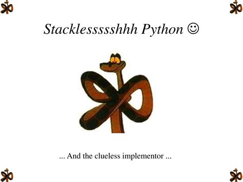 continuations  stackless python powerpoint