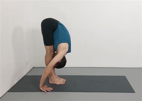 uttanasana standing  bend yoga selection