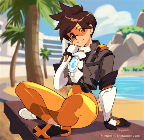 tracer overwatch fanart
