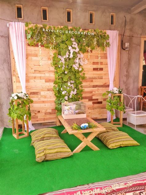Dekorasi Lamaran dan Pernikahan Rustic by Kayulegi Decoration