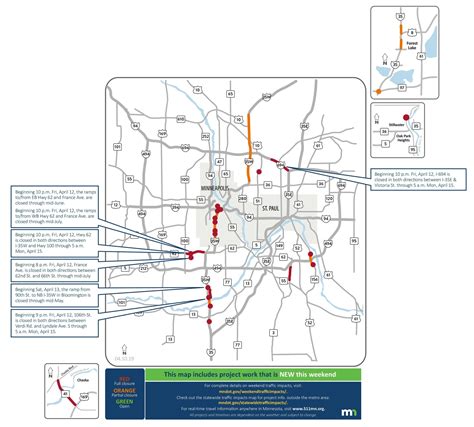 Highway 62, I-694 closures top Twin Cities weekend road woes | MPR News