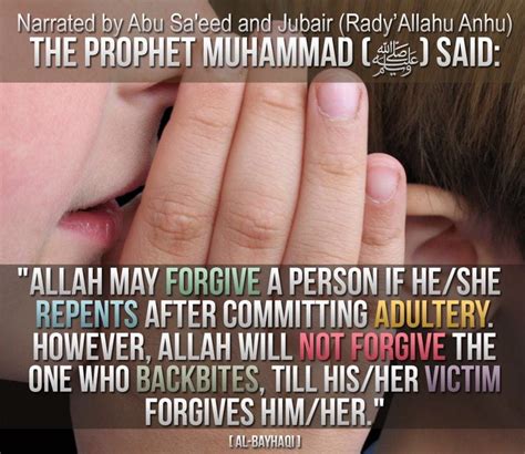 Islam Backbiting Quotes