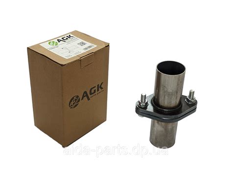 Фланец глушителя в сборе d50 мм (фланцы+прокладка+крепеж) AGK FXQ50180 ...