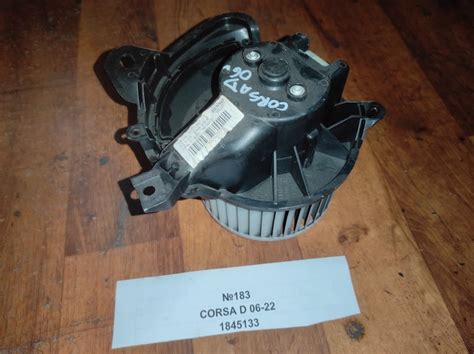 No183 Б/у Моторчик Печки 1845133 для Opel Corsa D 2006-2022 — Купить ...