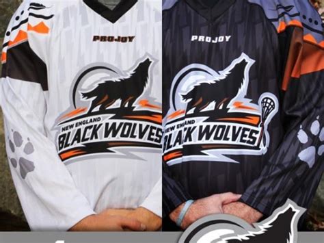 New England Black Wolves Unveil New Uniforms For 2015 Nll Season - NLL