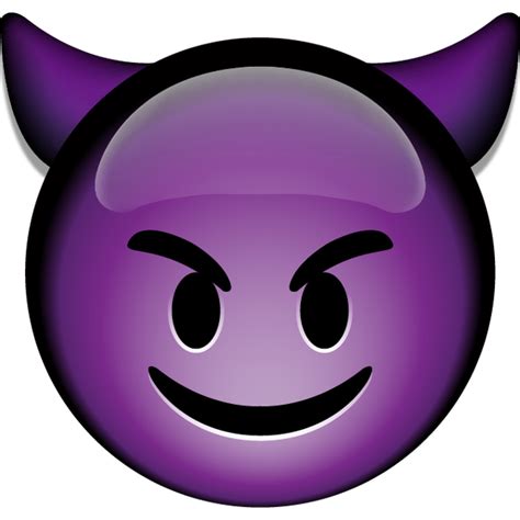 Download Smiling Devil Emoji Icon | Emoji Island