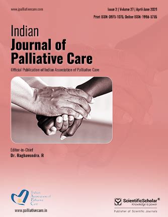 Indian Journal of Palliative Care - Scientific Scholar Blog