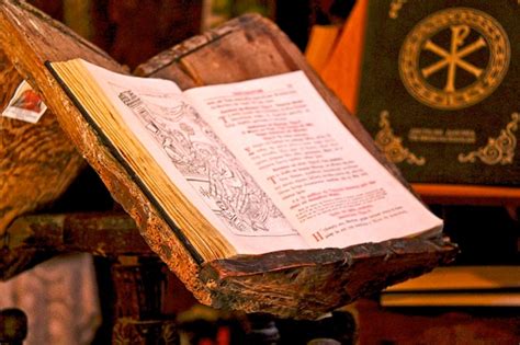 premium photo ancient greek orthodox holy bible