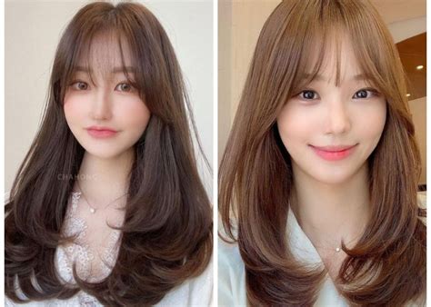 model rambut  cocok  wajah lonjong tampil lebih proporsional
