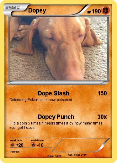 Pokémon Dopey 7 7 - Dope Slash - My Pokemon Card