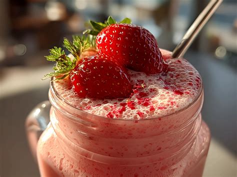 Delicious Strawberry Banana Protein Smoothie for Energizing Mornings