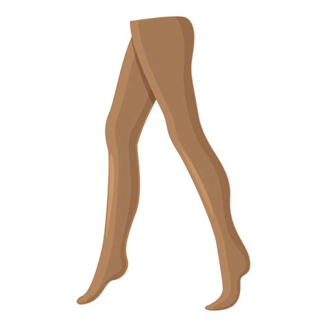 tights pantyhose icon cartoon vector model sexy legs  vector
