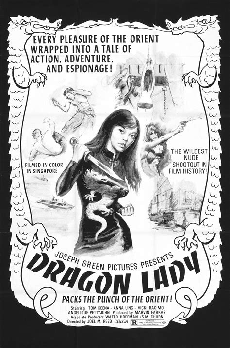 DRAGON LADY | Female dragon, Film history, Movie posters vintage
