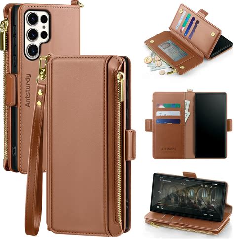 Amazon.com: Deekeewe for Samsung Galaxy S25 Ultra 5G Wallet Case with Card Holder,Women Men RFID