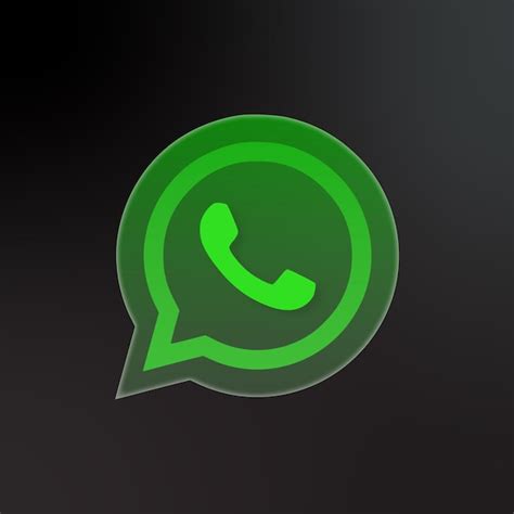 icono whatsapp vector premium