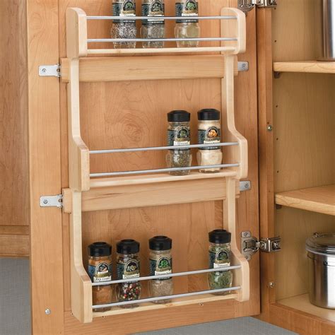 smart cabinet door spice rack computer cart