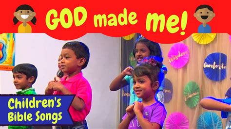 God made me | BF KIDS | Sunday School songs | Bible songs for kids ...