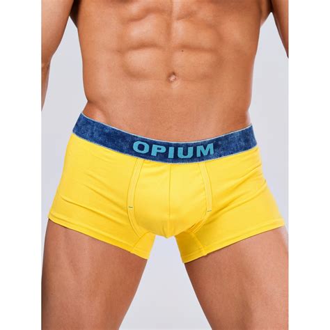 Мужские трусы боксеры желтые Opium Boxer R109 – купить за 1100 руб ...