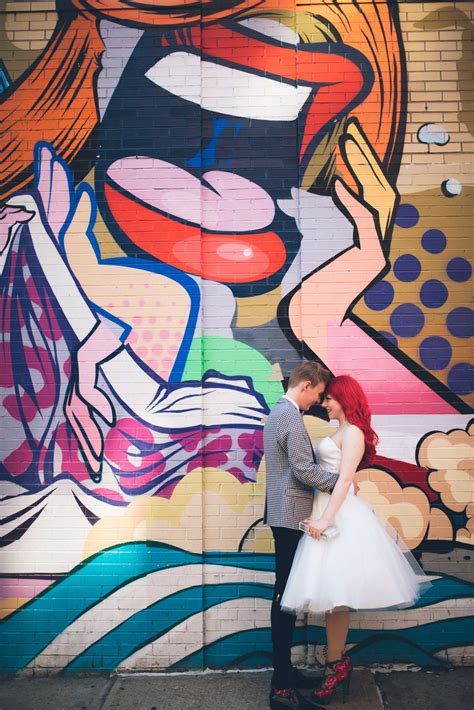 New York Bookshop WeddingRock n Roll Bride