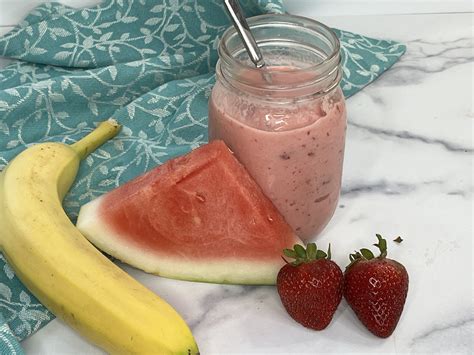 Watermelon Strawberry Smoothie