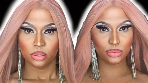 Nicki Minaj Transformation Makeup Tutorial | Saubhaya Makeup